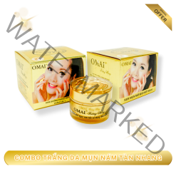 Combo Dưỡng Trắng Da Trị Mụn Nám Tàn Nhang 5in1 15g