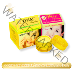Combo Dưỡng Trắng Da Trị Nám Tàn Nhang Đồi Mồi-Ngừa Lão Hóa 12g