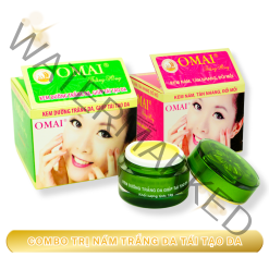 Combo Dưỡng Trắng Da Trị Nám Tàn Nhang Đồi Mồi-Tái Tạo Da 12g