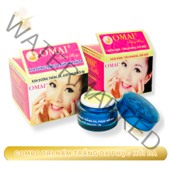 Combo Dưỡng Trắng Da Trị Nám Tàn Nhang Đồi Mồi-Phục Hồi Da 12g