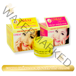 Combo Dưỡng Trắng Da Trị Mụn Nám Tàn Nhang Đồi Mồi 12g