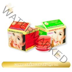 Combo Dưỡng Trắng Da Chống Nắng - Tái Tạo Da 12g